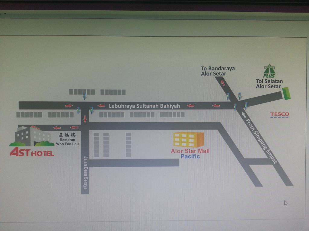 Ast Hotel Alor Setar Exterior photo